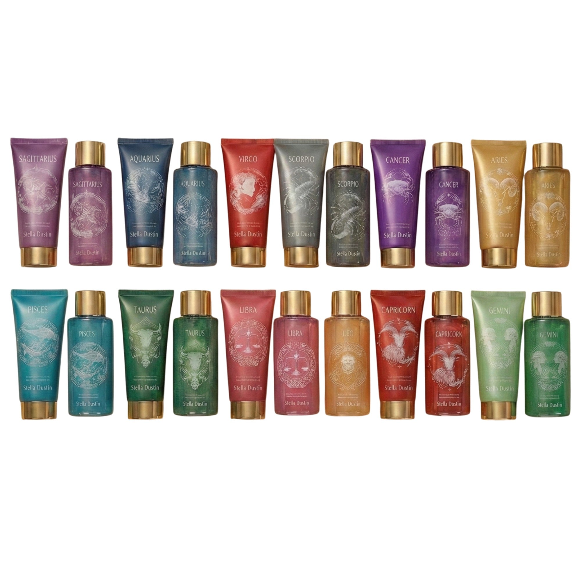 Combo Crema Stella Dustin y Body Splash Stella Dustin Signos Zodiacales