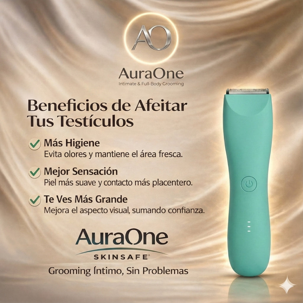 Afeitadora Corporal VERDE AGUA